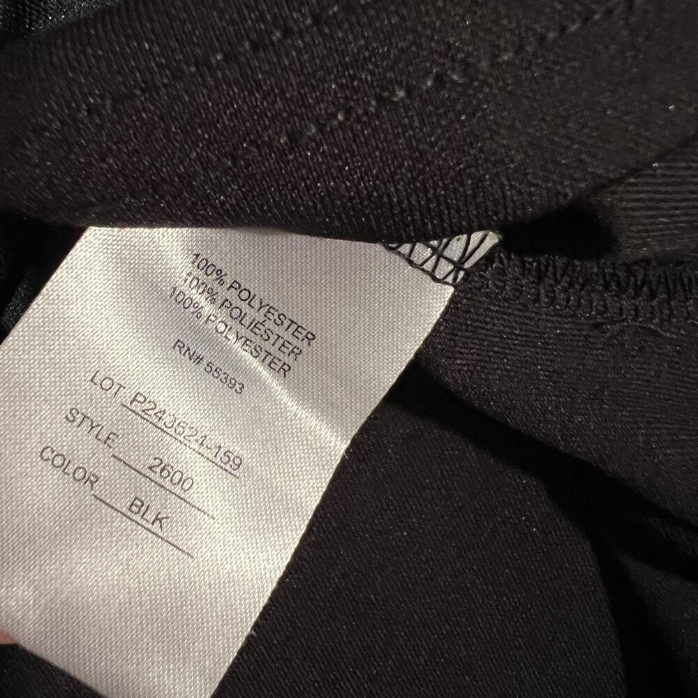 Boeing Polo Shirt Mens XL Black 777X GE9X Embroidered Performance Golf Tech - Picture 5 of 7